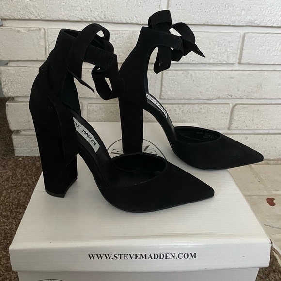pearl black nubuck steve madden